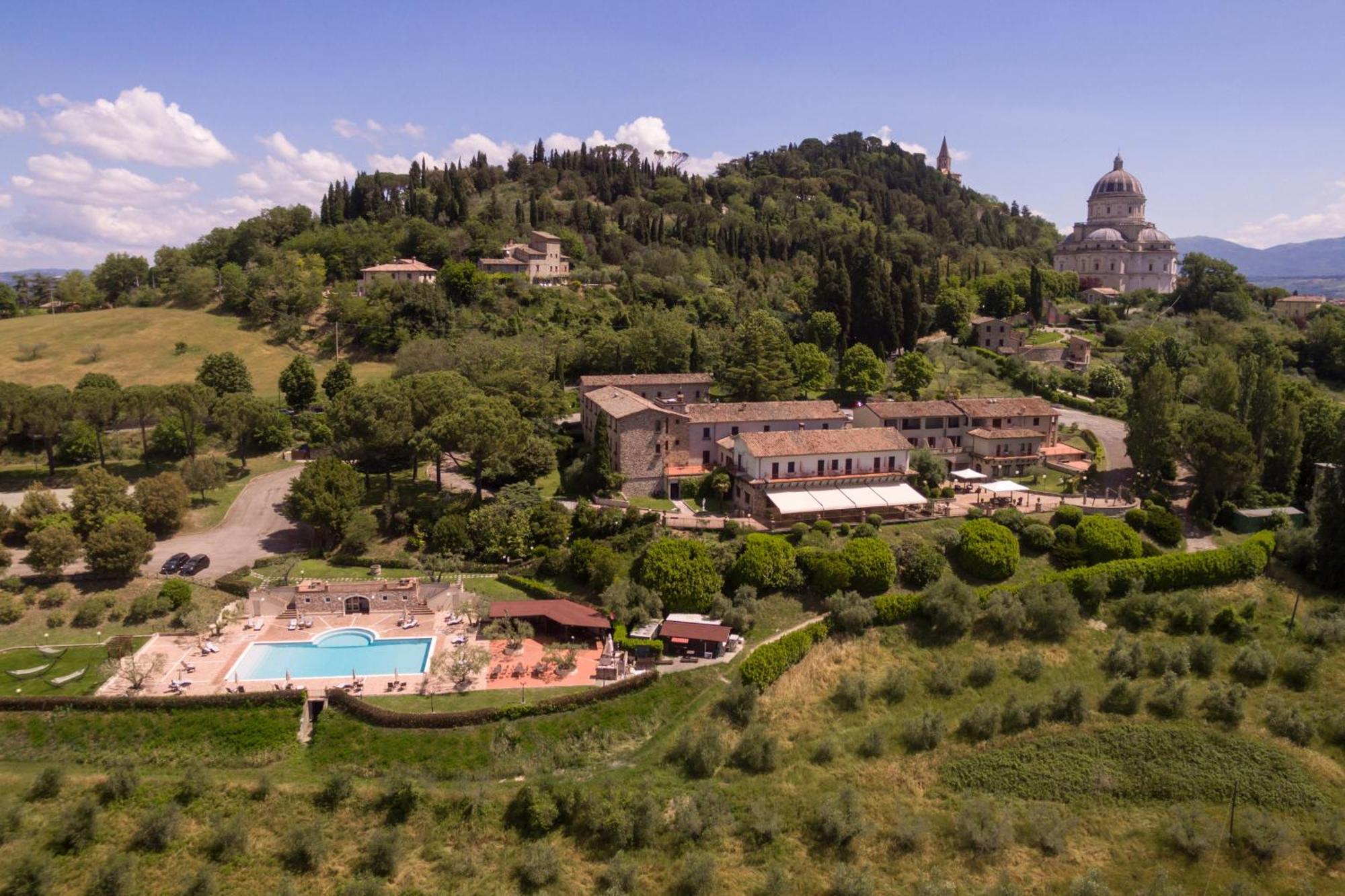 Hotel Bramante Todi Esterno foto